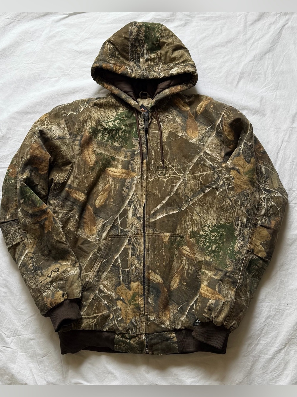 Ridgecut Toughwear Camo Jacket, size L Tall